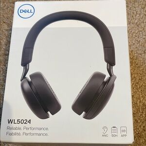 Dell WL5024 Black Wireless Headphones